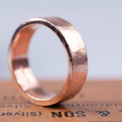 Organic 18ct Gold Mens Ring - Name My Jewelry ™