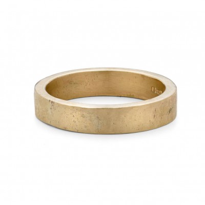Organic Textured 18ct Gold Ring - Name My Jewelry ™