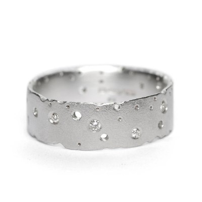 Patterned Silver Band - Name My Jewelry ™