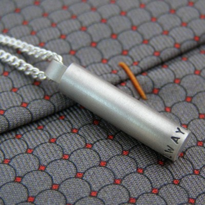 personalized Bullet Pendant - Name My Jewelry ™