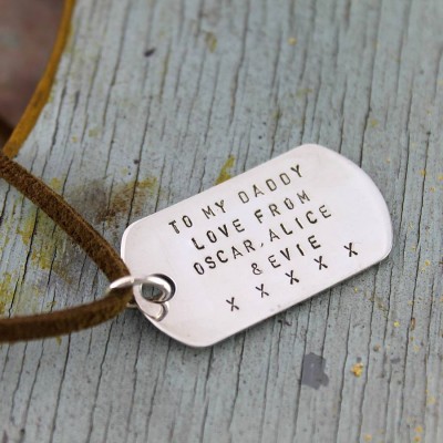 personalized Dog Tag Necklace - Name My Jewelry ™