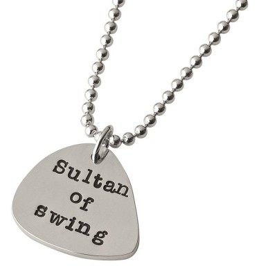 personalized Mens Plectrum Chain - Name My Jewelry ™