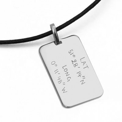 Mens personalized Dog Tag Necklace - Name My Jewelry ™
