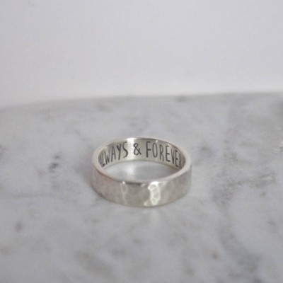 Silver Secret Message Ring - Name My Jewelry ™