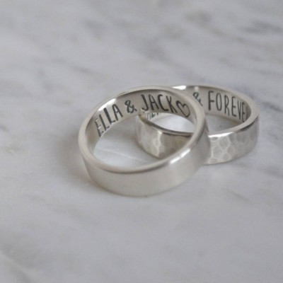 Silver Secret Message Ring - Name My Jewelry ™