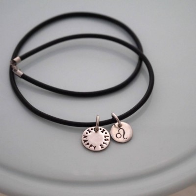 personalized Silver Zodiac Necklace - Name My Jewelry ™