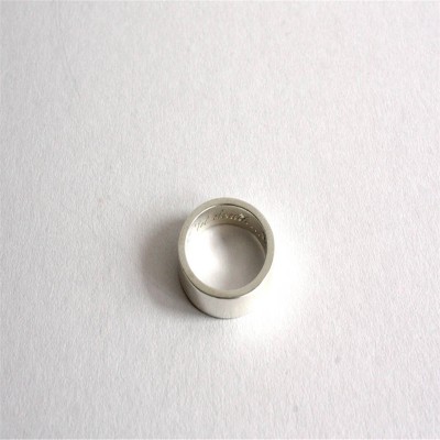 Silver Band 5mm personalized Silver Ring - Name My Jewelry ™