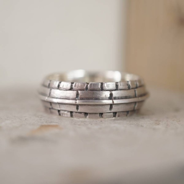 Roof Silver Ring - Name My Jewelry ™