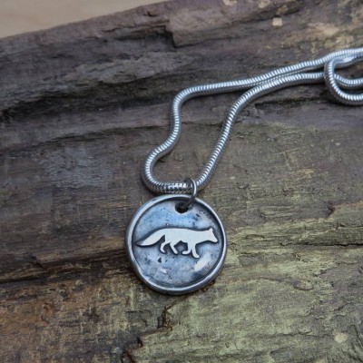 Running Fox Silver Seal - Name My Jewelry ™