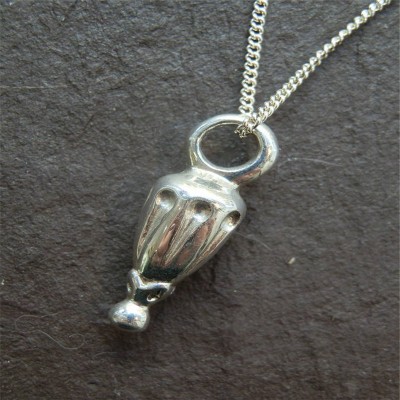 Silver Toggle Hot Air Balloon Pendant - Name My Jewelry ™
