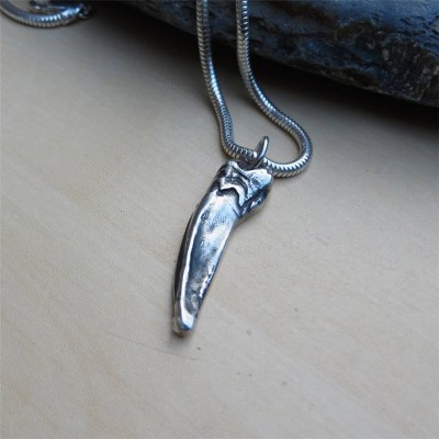 Solid Silver Badger Claw - Name My Jewelry ™