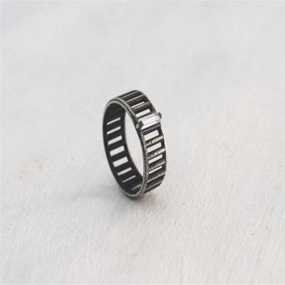 Sterling Silver Inclusions Ring - Name My Jewelry ™