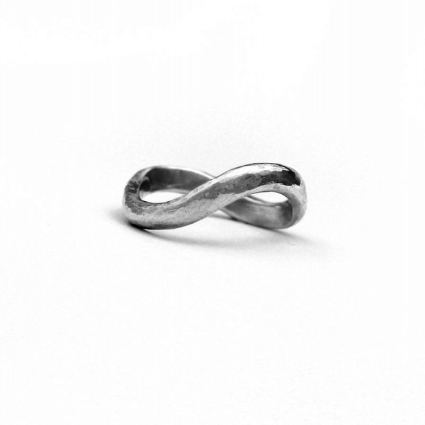 Sterling Silver Infinity Wedding Ring - Name My Jewelry ™