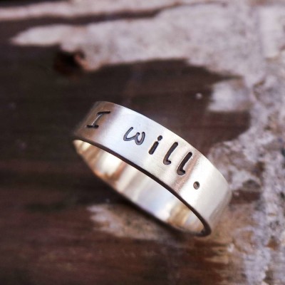 Silver personalized Ring - Name My Jewelry ™