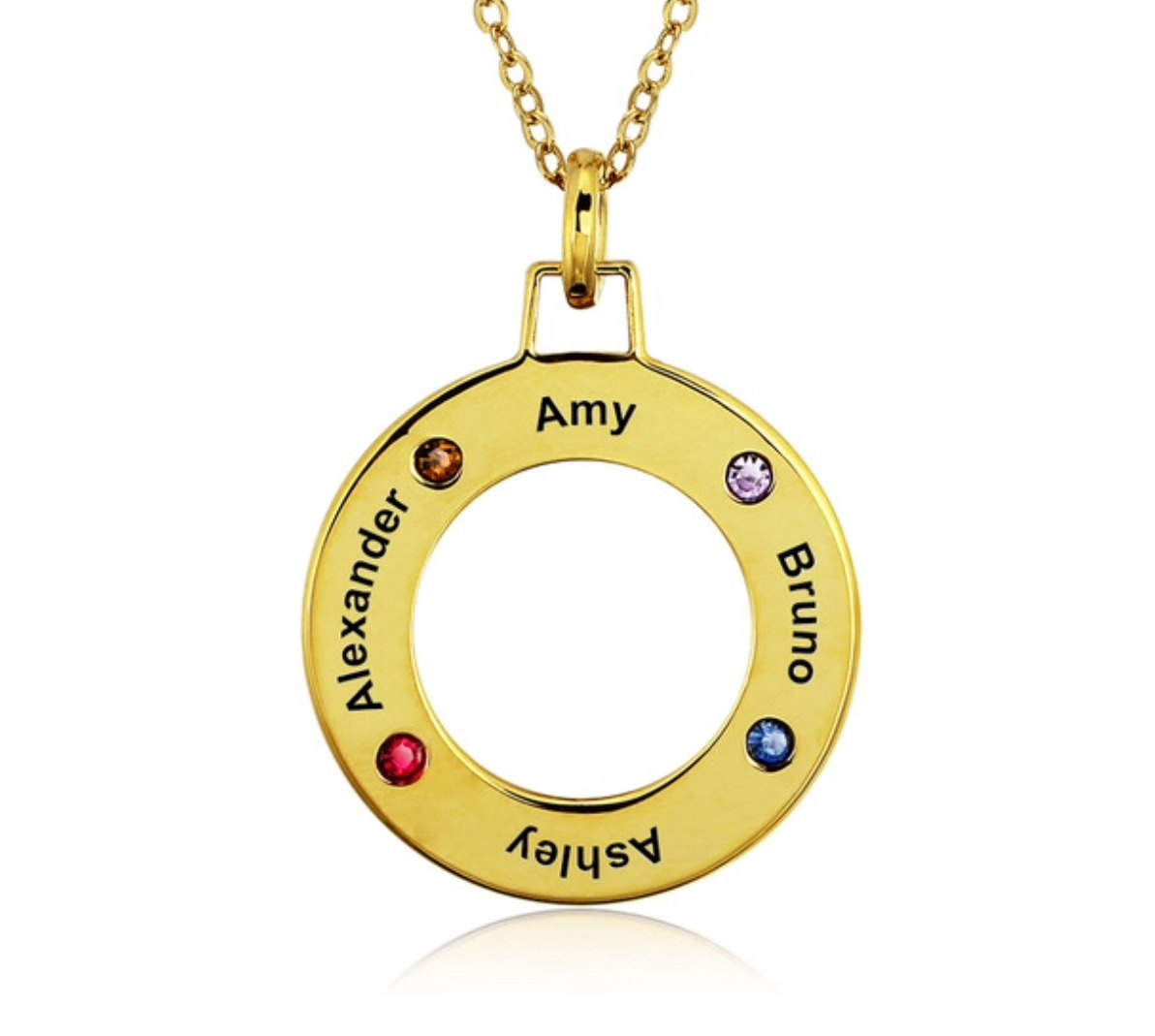 アクセサリー Engraved Plate Pendant Sterling silver with gold plate personalised name engraved cubic