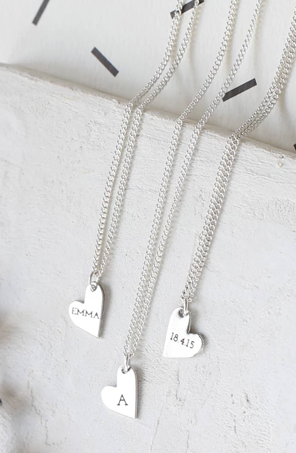 Custom Engraved Heart Necklace, Personalized Engraving Heart Necklace, Name Necklace, Initial Necklace, Gold Heart Charm