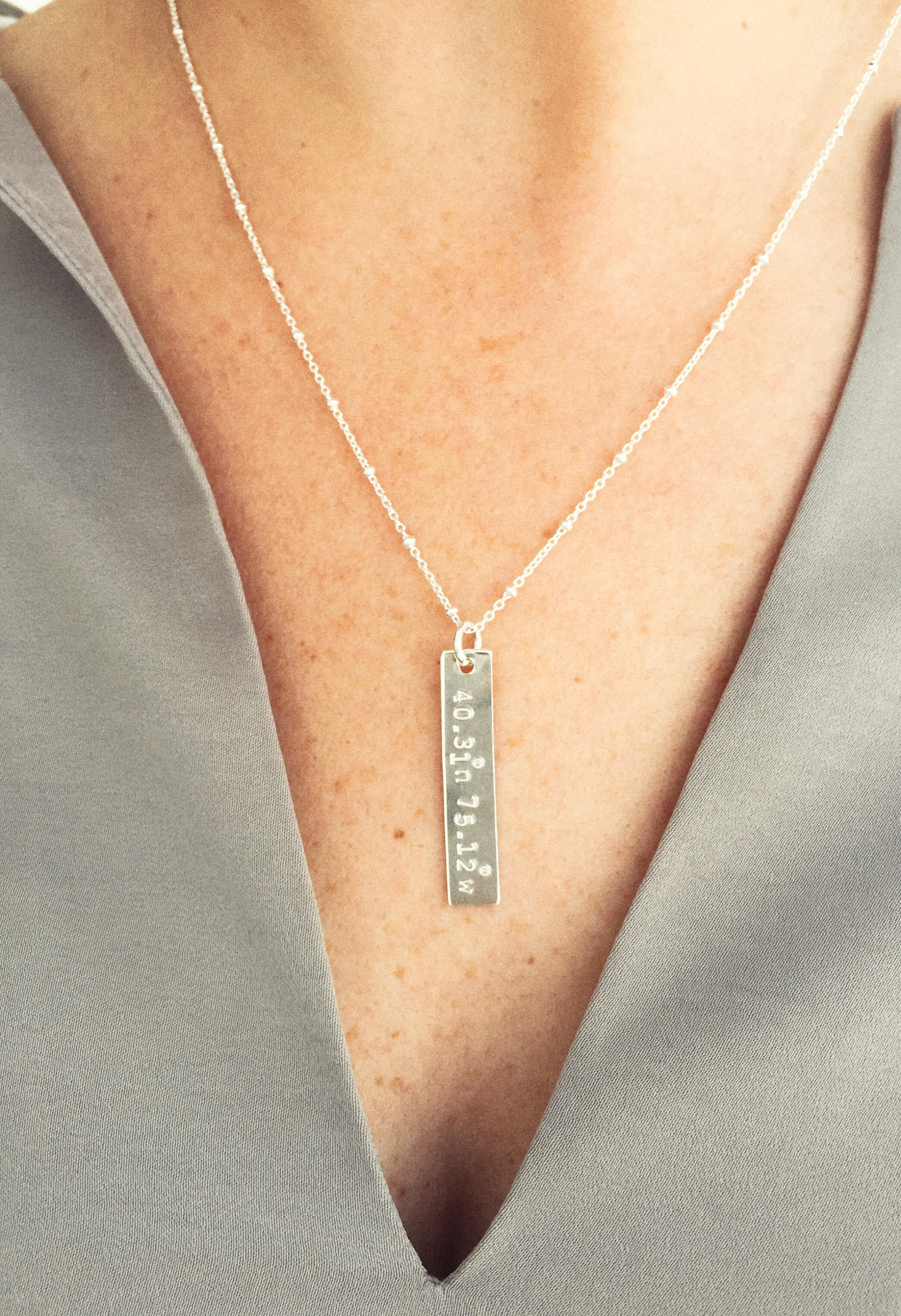Gold Bar Necklace, 14K Gold Necklace,  Bar Necklace, Name Gold Bar Necklace, Gold Name Bar Necklace, Name Necklace, Kids Name Necklace