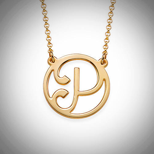 Initial Letter Necklace | Letter Necklace | Letter Initial Necklace | Sterling Silver Initial Necklace | Customized Initial Letter Necklace