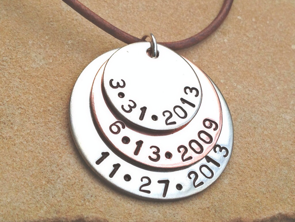 Personalized Mens Necklace, Boyfriend Necklace,  Mens Personalized Necklace, Hand Stamped Mens Necklace, Mens Jewelry, natashaaloha