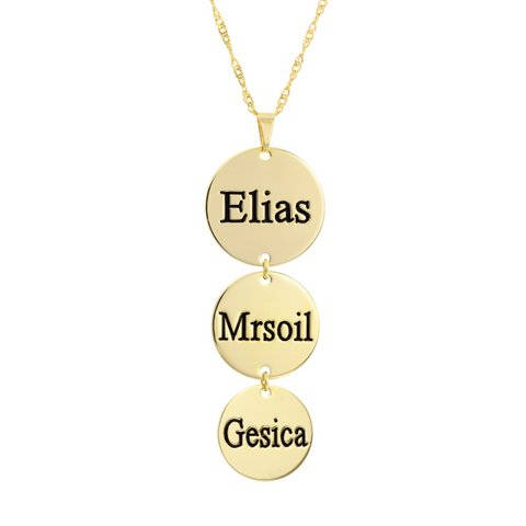 Personalized Mother Necklace - Mom Necklace - Kids Name Necklace - Engraved Necklace  - Personalized Necklace - Mother Gift - Gifr For Mom