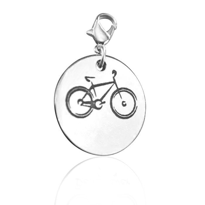 personalized Bike Charm - Name My Jewelry &trade;