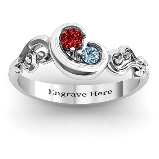 Cradle of Love  Ring - Name My Jewelry &trade;