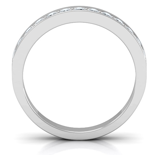 Classic Half Eternity Ring - Name My Jewelry &trade;