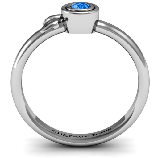 Twin Leaf Ring - Name My Jewelry &trade;