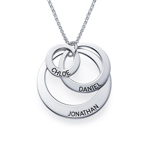 Jewelry for Mums - Three Disc Necklace - Name My Jewelry &trade;
