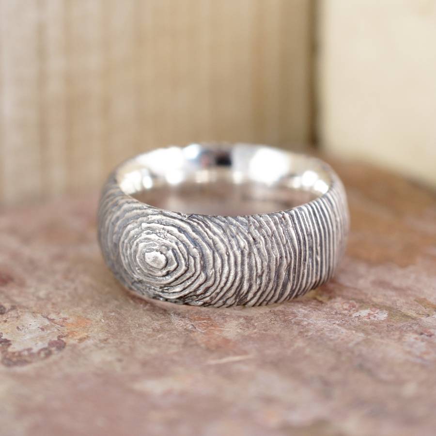 Silver Slate Ring - Name My Jewelry &trade;