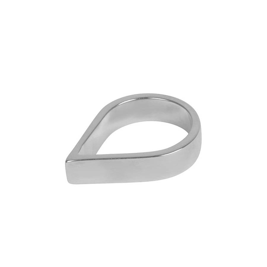 Sterling Silver Wide Point Ring - Name My Jewelry &trade;