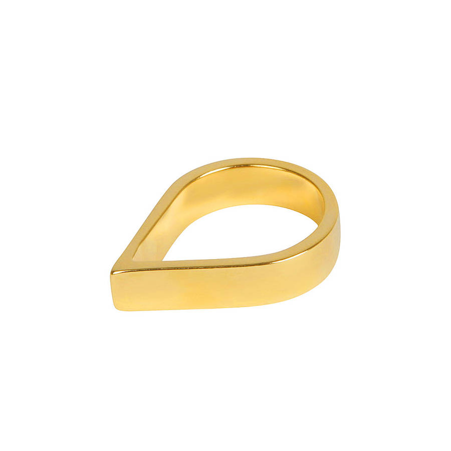 Sterling Silver Wide Point Ring - Name My Jewelry &trade;